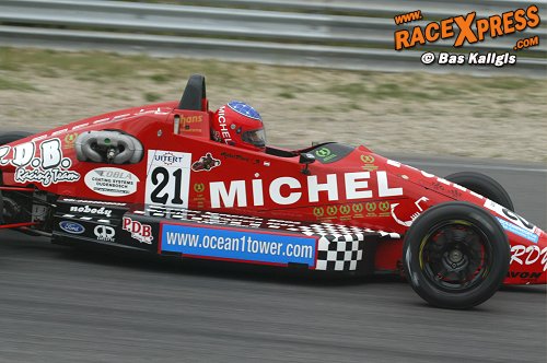 Winnaar Zetec klasse Michel Florie